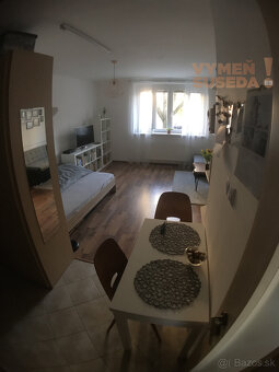 VYMEŇ SUSEDA - VÝNIMOČNÝ 1 IZB. KOMPLETNE ZREKONŠTRUOVANÝ,  - 4