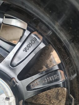 5X112 R18 M.B + ZIMNE PNEU 215/60 R18 - 4