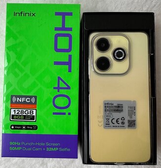 "ako NOVÉ" INFINIX Hot 40i 4 GB/128 GB zlatý za90E - 4