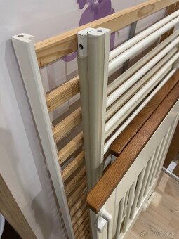 Detská postieľka s hojdacím mechanizmom / kolíska 120x60 - 4