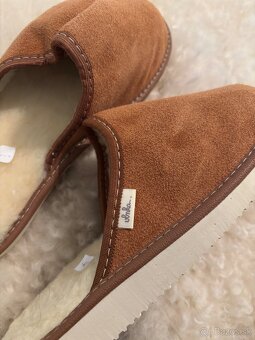 Dámske zateplené papuče - 4