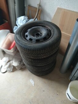 Predám plechové disky R15 - 4