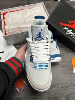 Air Jordan 4 Retro Military Blue tenisky - 4