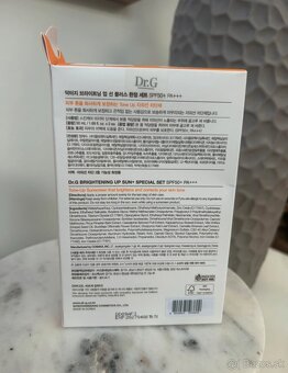 Dr.G sada opaľovacích krémov 1+1 - Dr.G brightening sun up - 4