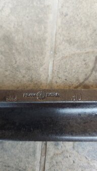 Stary obojručný nôz značený. - 4