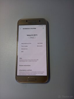 Samsung Galaxy A3 2017 Gold. - 4
