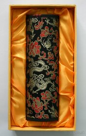 Čínska ornamentálna podložka pod myš v darčekovom balení - 4