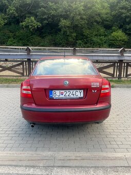 Na predaj: Škoda Octavia II 1.6 MPI – červená metalíza, seda - 4