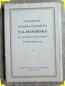 T.G.Masaryk 1947 pohľadnice za 10EUR - 4