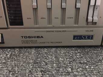 Rádio s kazetou Toshiba RT-SX3 - 4