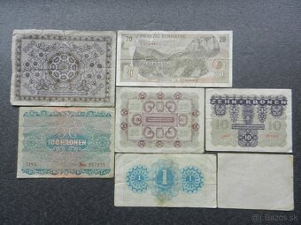 Bankovky staré RU a staré Rakúsko - 4