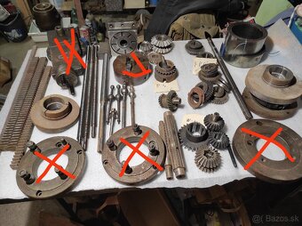 Náhradné diely na sústruh a frézu - 4