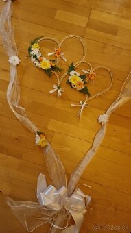 Svadobná výzdoba na auto - 4