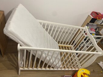 Predám postieľku + matrac - 4