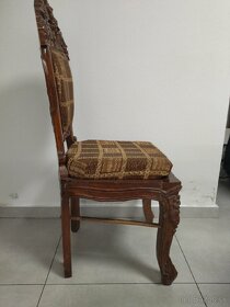 12x Drevená stolička - 4