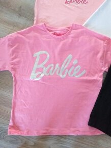 Nové Barbie tričká,legíny 164/11-12r. - 4