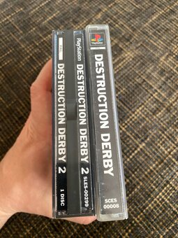 Destruction Derby 1 + 2 Playstation 1 Ps1 Ps2 Ps3 hra - 4
