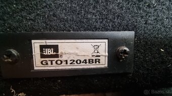 JBL SUBWOFER GTO1204BR 1200W - 4