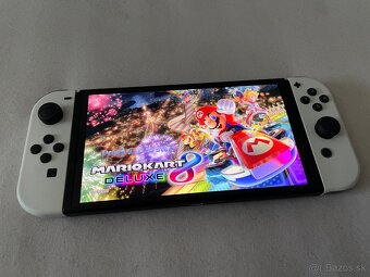 Nintendo Switch OLED Biely - 4