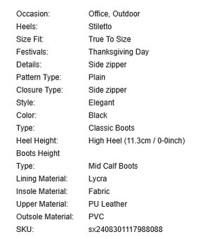 Nad-kotnikove/kotnicky cizmy zo SHEIN, cislo 41 a 42 - 4