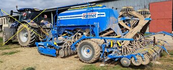 6-9ha/h secí stroj 48+24 botek Farmet Falcon6 agro přívěs za - 4