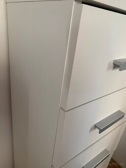 Komoda vysoká biela - 4