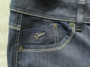 Nové dámske,kvalitné džínsy G STAR RAW- veľkosť 32/34 - 4