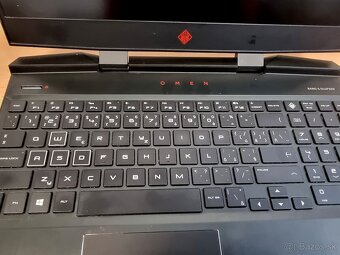Herný notebook HP OMEN, 16GB RAM, WIN 11 - 4