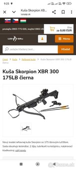 kuša skorpion xbr 300 - 4