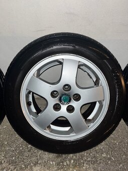 DISKY ŠKODA FABIA R14 + LETNÉ HANKOOK - 4