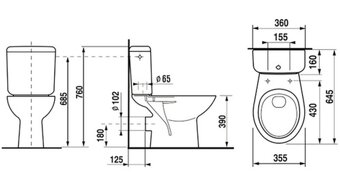 WC kombi Jika - 4