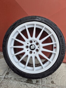 Disky biele r18 5/112 - 4