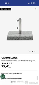 Predám nový slnečník z jysku - 4