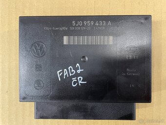 škoda fabia airbag motorček zamok radio budiky packy - 4