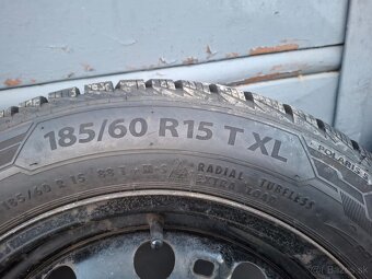 Zimna sada VW GROUP, Barum 185/60 R15 XL,5x100,8 mm, 2024 - 4