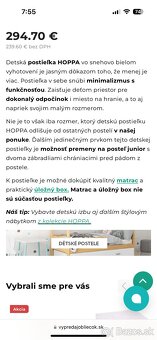 Detská postieľka HOPPA 60 x 120 cm - 4