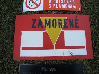 Staré smaltované tabule - 4