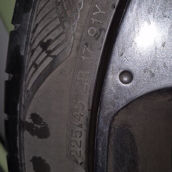 Disky Honda R17 + letne gumy - 4