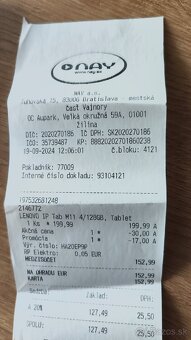 Tablet Lenovo Tab M11 - 4