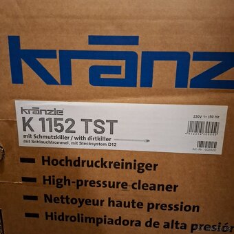 Vysokotlakový čistič Kränzle K 1152 TST - 4