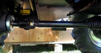 Minitraktor GARDEN T18 4x4,18HP benzín+ hydraulika + doprava - 4