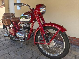 Predám Jawa Perak 250ccm r.1950 s TP - 4