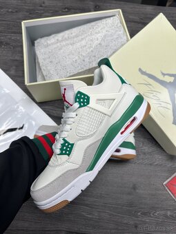 Nike Air Jordan 4 SB Pine Green tenisky - 4