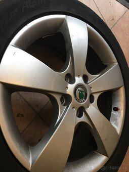 Predám použité alu disky PAEGAS pre Škodu Octavia - 4