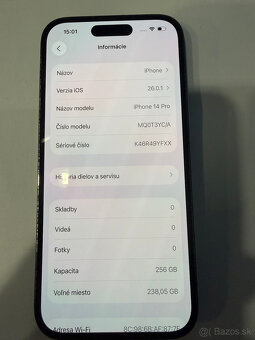 IPHONE 14 PRO 256 GB Batéria 100% - 4