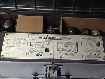 Roky 1929 –1930 ☆ TELEFUNKEN 40 W Spec. - 4