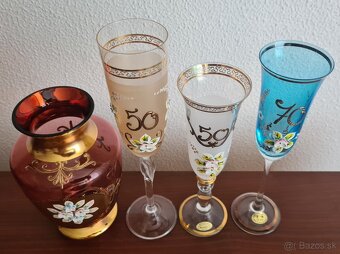 Jubilejné poháre a váza - 4