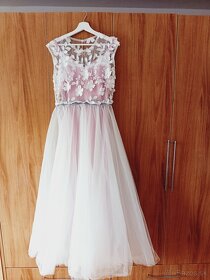 Ručne šité svadobné šaty - 4