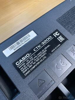 Casio ctk 3200 klavír synťák - 4