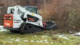 Pásový profi nákladač  Bobcat T650,  2900mth + KLIMA - 4